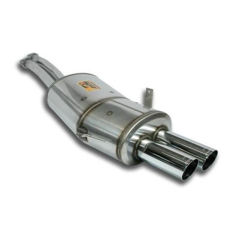 Supersprint Sportauspuff Anlage ab Kat BMW 3er E36 325i 328i Limo Coupe Cabrio Touring 2x70mm